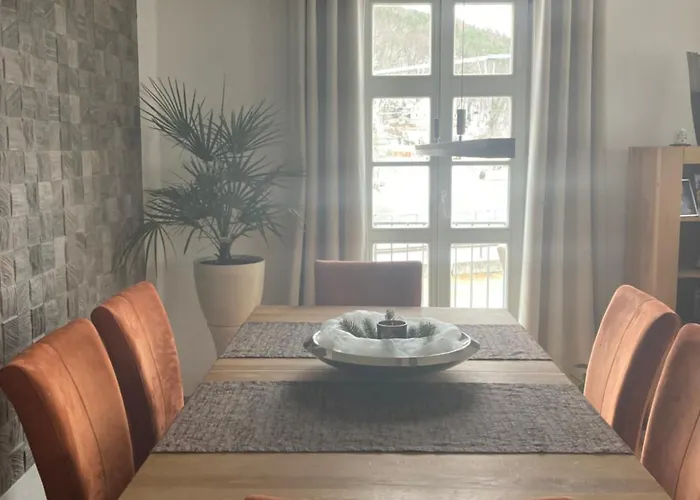 Panoramablick Königstein an der Elbe